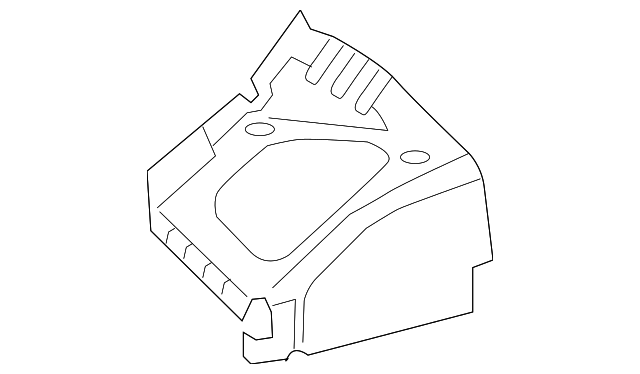 13327828 Деталь FRONT PANEL, RIGHT