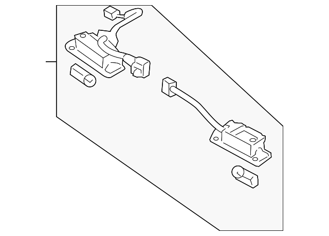 92510-1D000 Деталь LICENSE LAMP, LEFT
