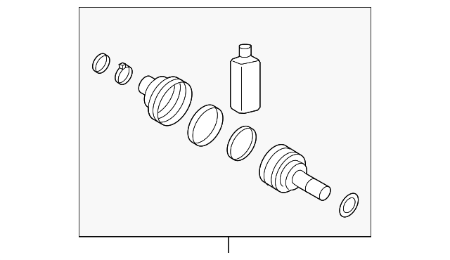 49682-C5000 INNER JOINT, LEFT