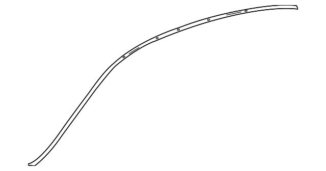 212-690-05-82-9963 Деталь DRIP MOLDING, LEFT