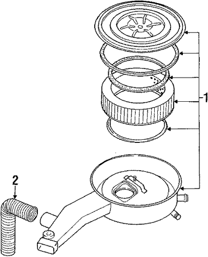B2200 AIR INLET