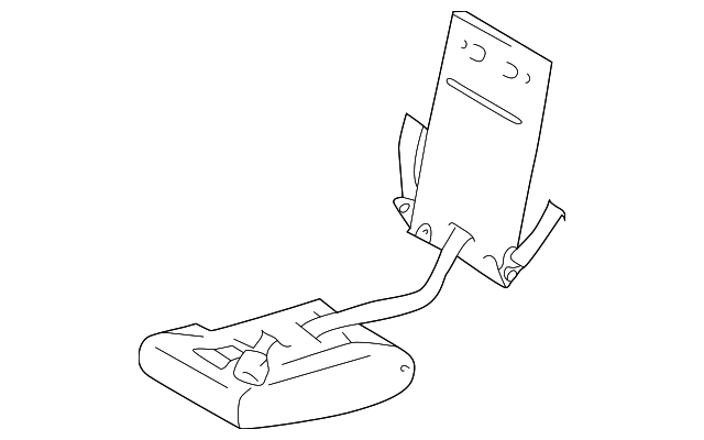 73701-AA040-B0 Деталь CHILD SEAT