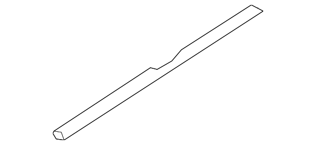 51-37-7-190-615 Деталь BELT MOLDING, LEFT