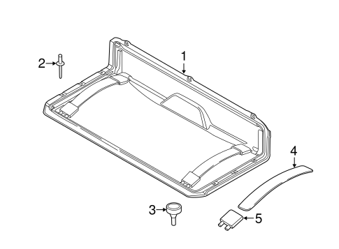 650i STORAGE COMPARTMENT