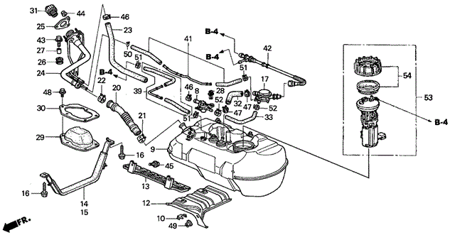 INSIGHT FUEL TANK (CVT)