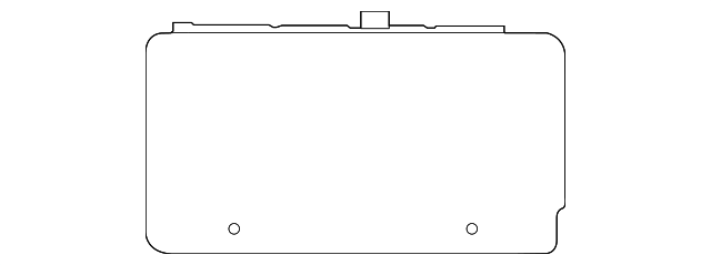 8E0-807-285-BM-Z9Y Деталь LICENSE BRACKET