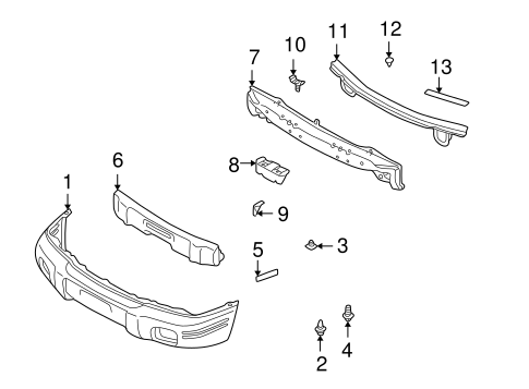 Forester BUMPER & COMPONENTS - FRONT