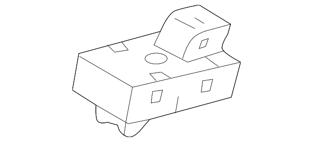 95188249 WINDOW SWITCH, LEFT