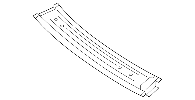 166-650-12-01 Деталь W'SHIELD HEADER