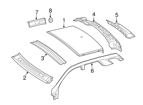ML350 ROOF & COMPONENTS 2