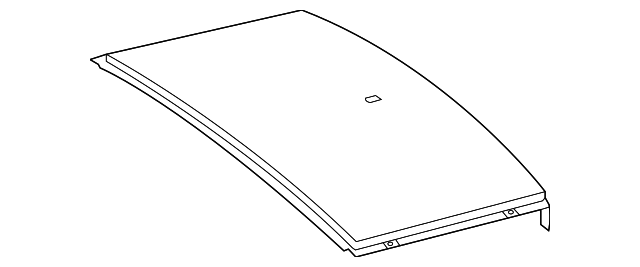 166-650-08-02 Деталь ROOF PANEL
