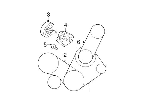 Sportage BELTS & PULLEYS
