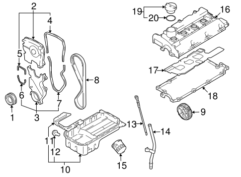 Sportage ENGINE PARTS