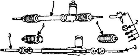 Colt STEERING GEAR & LINKAGE 3