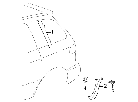 Sienna EXTERIOR TRIM - UNISIDE