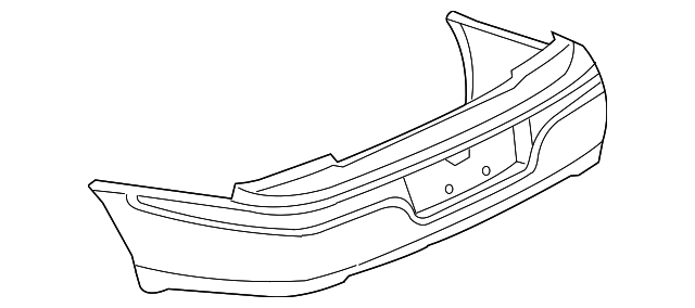 12335487 Деталь BUMPER COVER