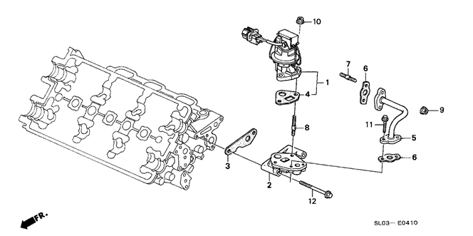 NSX EGR VALVE