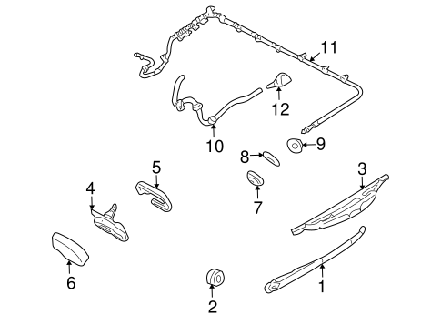 Tribute WIPER & WASHER COMPONENTS 2