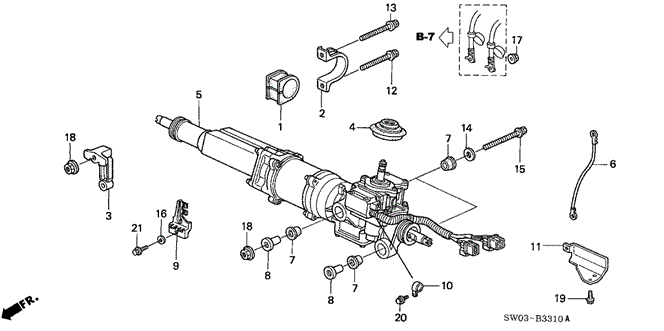 NSX P.S. GEAR BOX