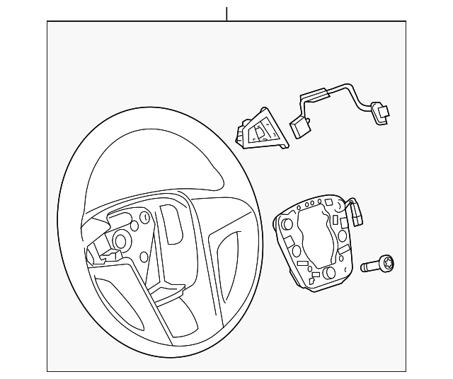 23290606 STEERING WHEEL