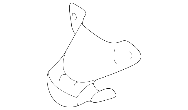 20510-0B710 Деталь HEAT SHIELD
