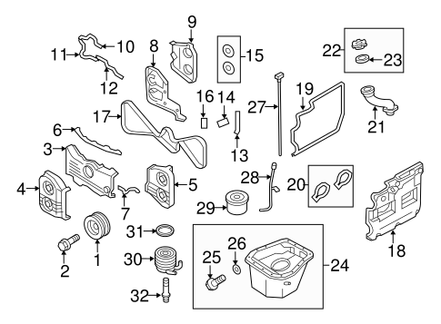 Impreza ENGINE PARTS 2