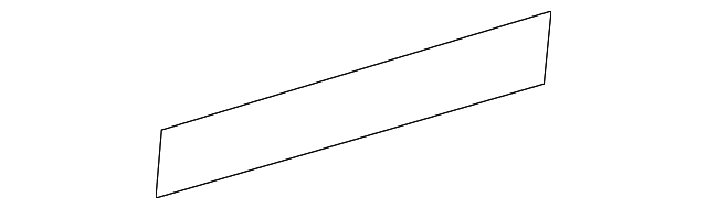 25648731 NAMEPLATE, LEFT