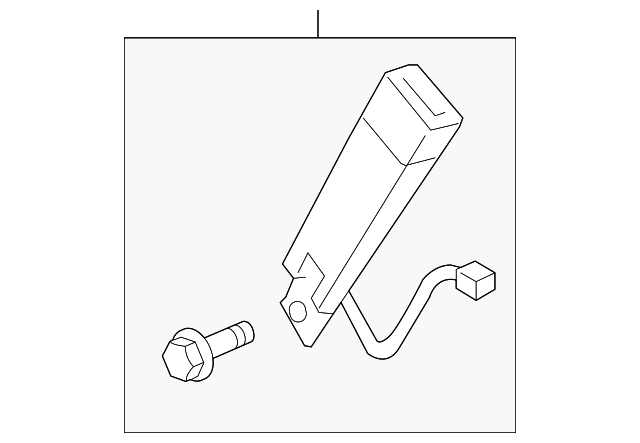 19300365 Деталь BUCKLE END, RIGHT