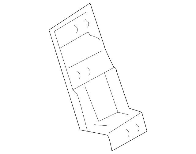 25297AL800 Деталь SHIFT BOOT MOUNT BRACKET
