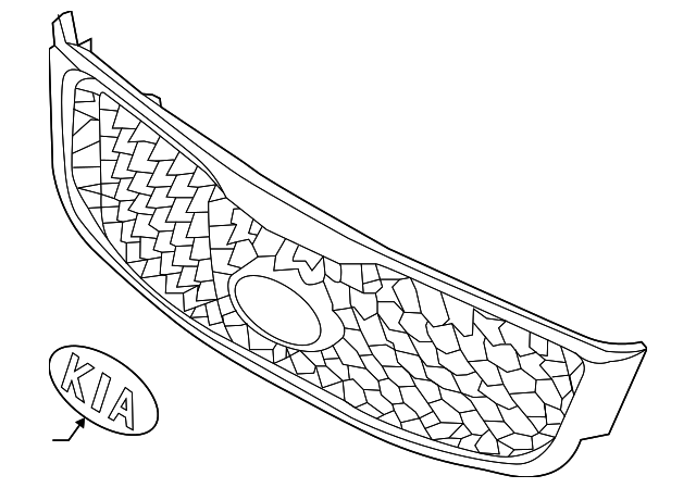 86380-C6000 Деталь GRILLE