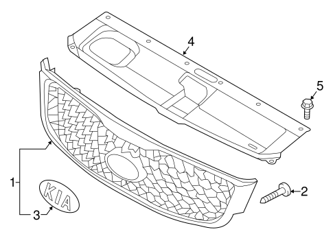 Sorento GRILLE & COMPONENTS 2