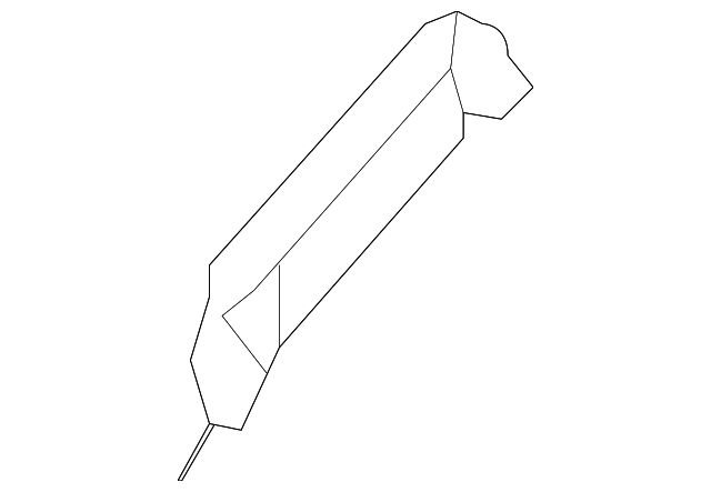 000-991-24-70 Деталь ROOF MOLDING FRONT CLIP, LEFT