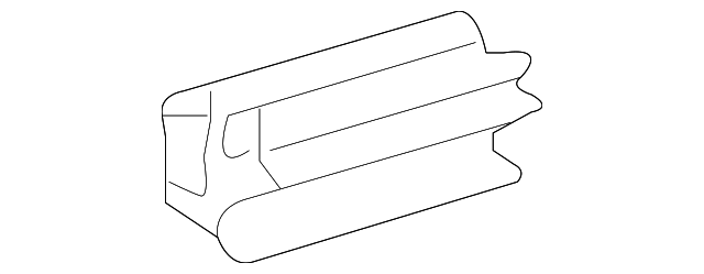 000-991-19-98 Деталь ROOF MOLDING RETAINER, RIGHT