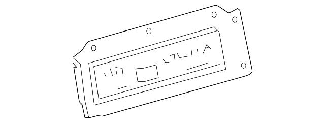 83265-07030 Деталь DISPLAY UNIT
