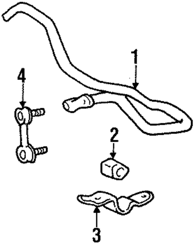 Corolla STABILIZER BAR & COMPONENTS