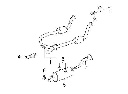 Ram 2500 EXHAUST COMPONENTS 2