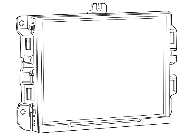 68190240AF Деталь DISPLAY UNIT