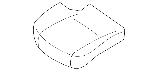 68010848AB Деталь SEAT CUSHION PAD, RIGHT