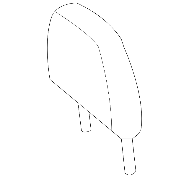 1HF681F7AA Деталь HEADREST, RIGHT