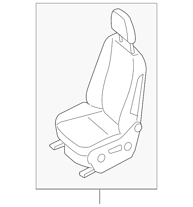 1HG711E7AA Деталь SEAT ASSY, RIGHT