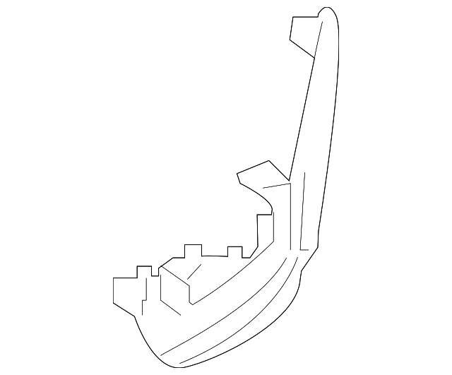 52565-76020 Деталь SIDE RETAINER, RIGHT