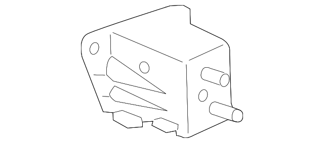 52016-76020 Деталь MOUNT BRACKET, LEFT