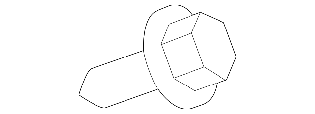 90159-60500 BUMPER COVER BOLT