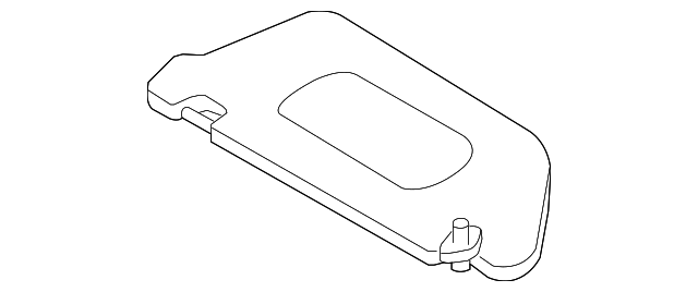 96400-ZX05A SUNVISOR, RIGHT