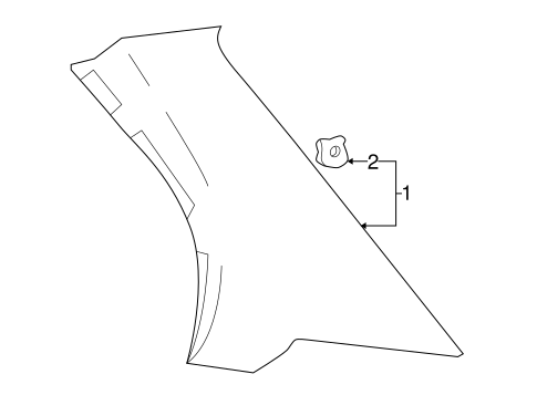 Elantra INTERIOR TRIM - QUARTER PANELS 2