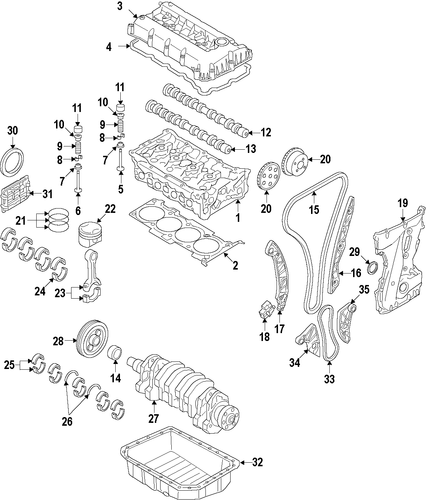 Sportage BALANCE SHAFTS