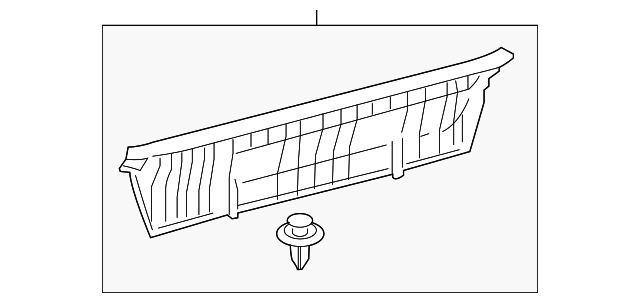 58387-0R010-B0 Деталь TRIM PANEL