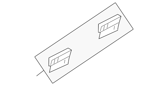 82413-3M000 Деталь DOOR GLASS CLIP, LEFT