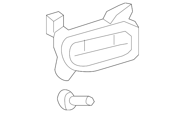 69208-30040-E0 HANDLE, INSIDE, LEFT