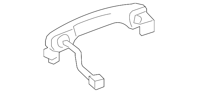 69210-30300-A0 HANDLE, OUTSIDE, LEFT